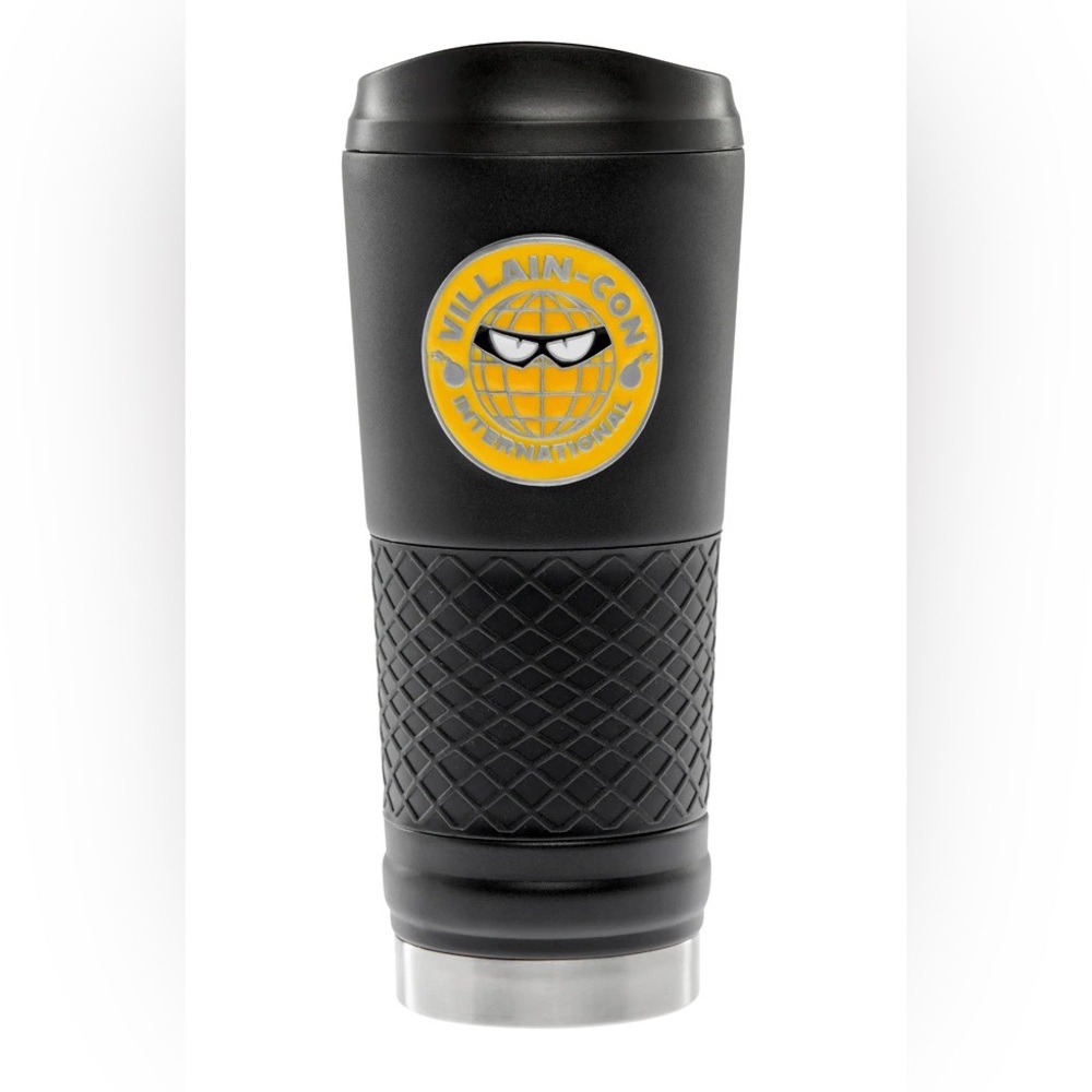 Villain-Con International Black & Yellow Travel Tumbler